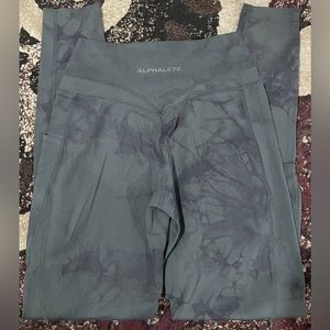 Alphalete Alphalux Force Leggings-Storm Grey